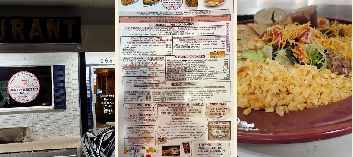 Junior and Rosie's Cafe and Grill Englewood