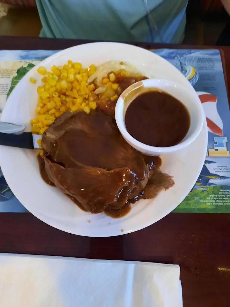 Open Faced Roast Beef