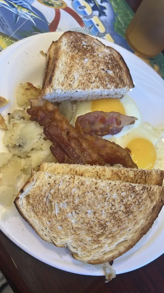Two Eggs with Meat Choice